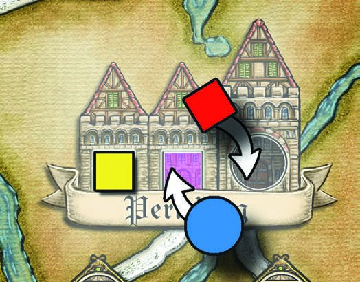 Example of the Exchange Trading Posts bonus marker being used in Perleberg